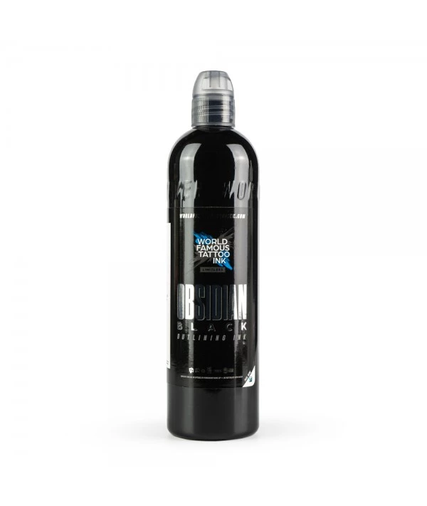  World Famous - Limitless Tattoo Ink - Obsidian Outlining - 240 ml