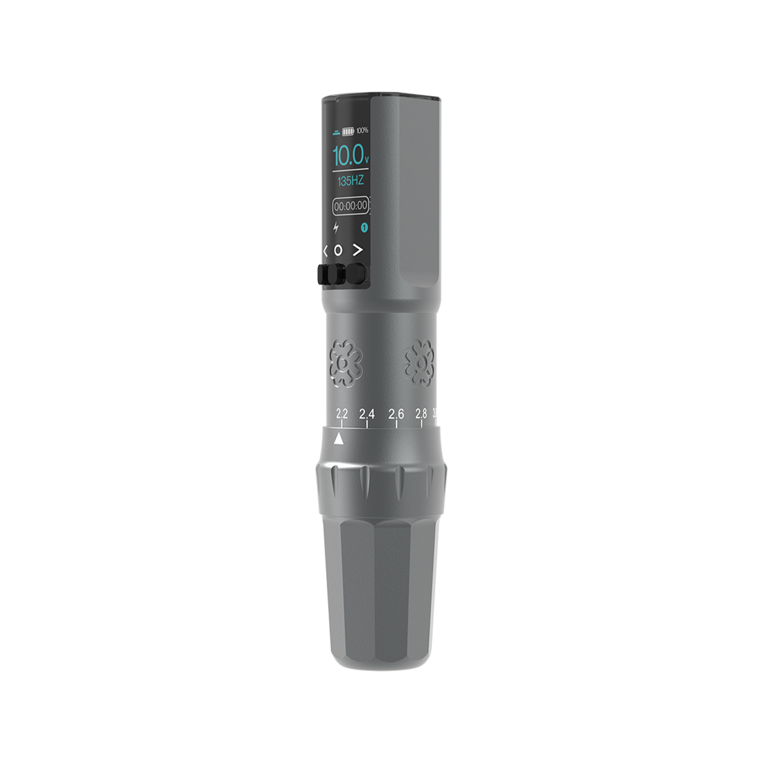 Microbeau E.L.B PMU Maschine mit einstellbarem Hub Smokey Quartz