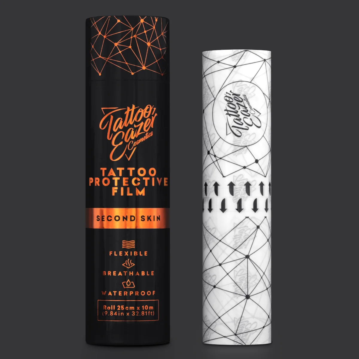 Tattoo Eazer - Tattoo Protective Film - 1 Rolle 25 cm x 10 m