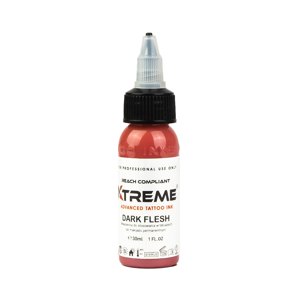 Xtreme Ink - Barva za tetoviranje - Dark Flesh - 30 ml