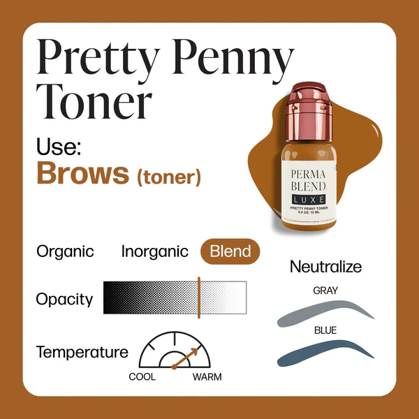 -20 PROZENT - Perma Blend Luxe - Eyebrow set - 3 x 15 ml