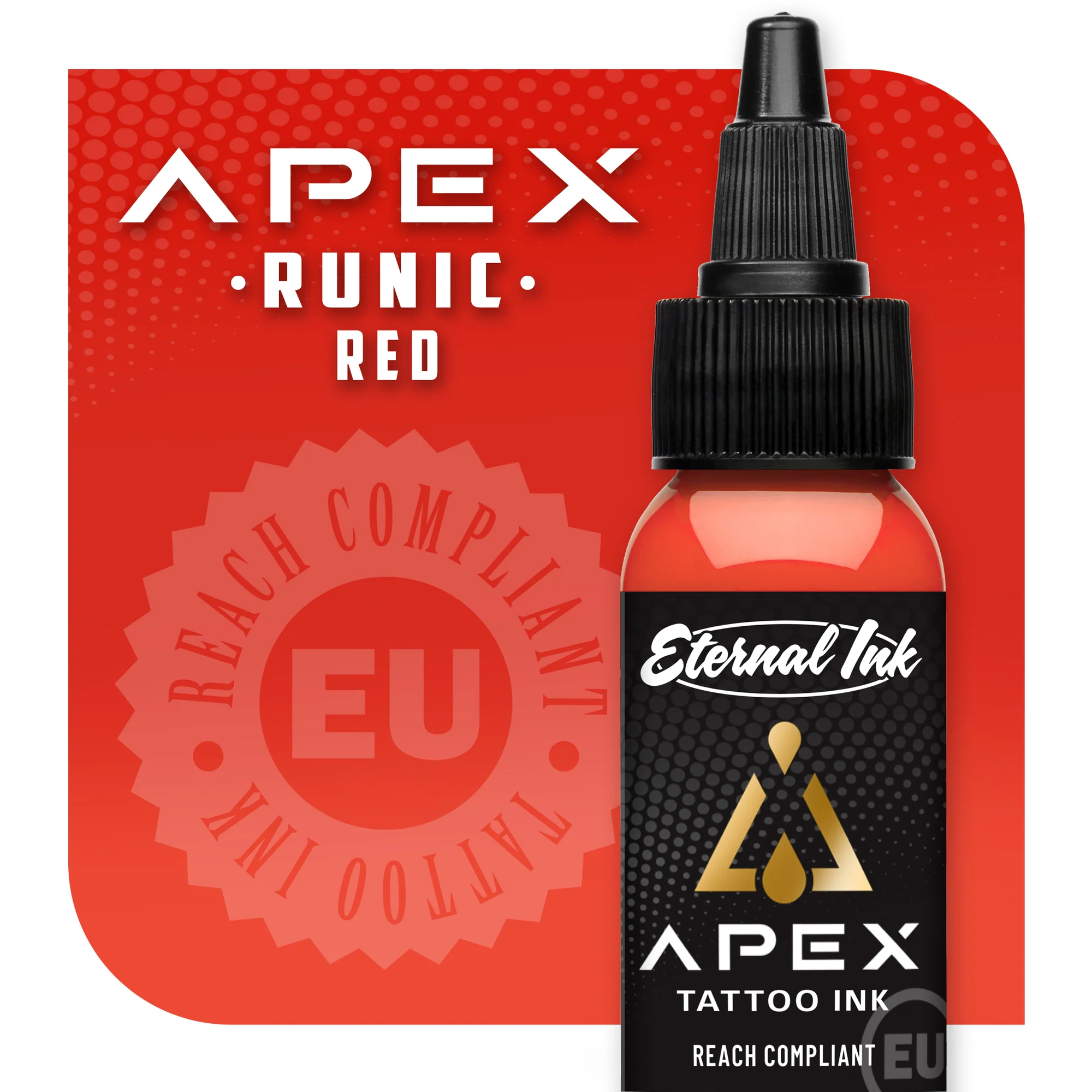 Eternal Ink - Tattoo Ink - APEX - Runic Red - 30 ml