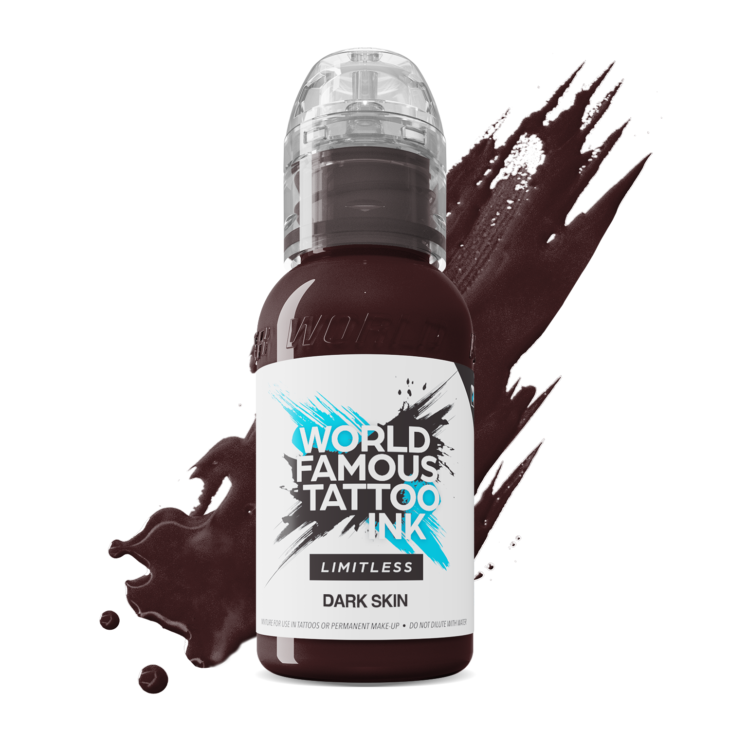World Famous Limitless Tattoo Ink Dark Skin 30ml Flasche