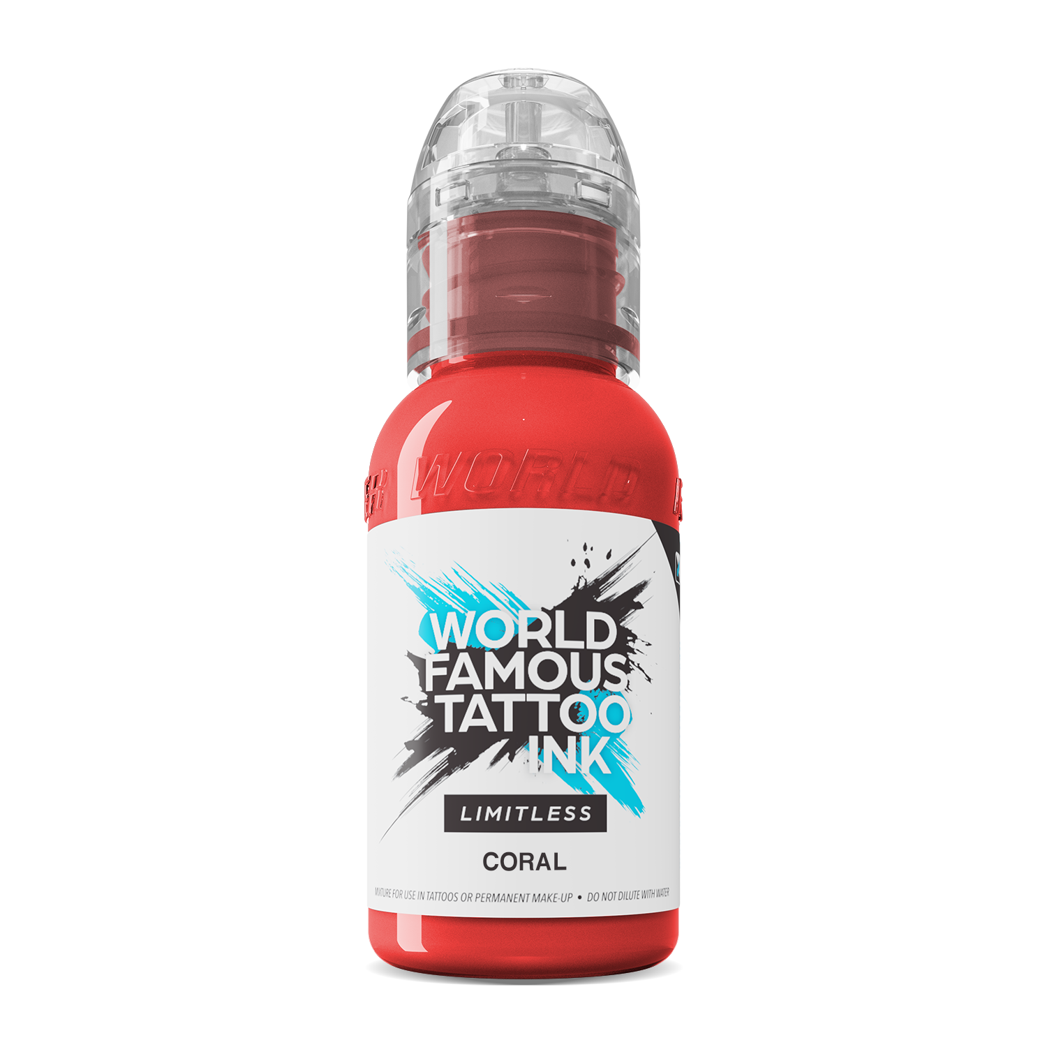 World Famous - Limitless Tattoo Ink - Coral - 30 ml