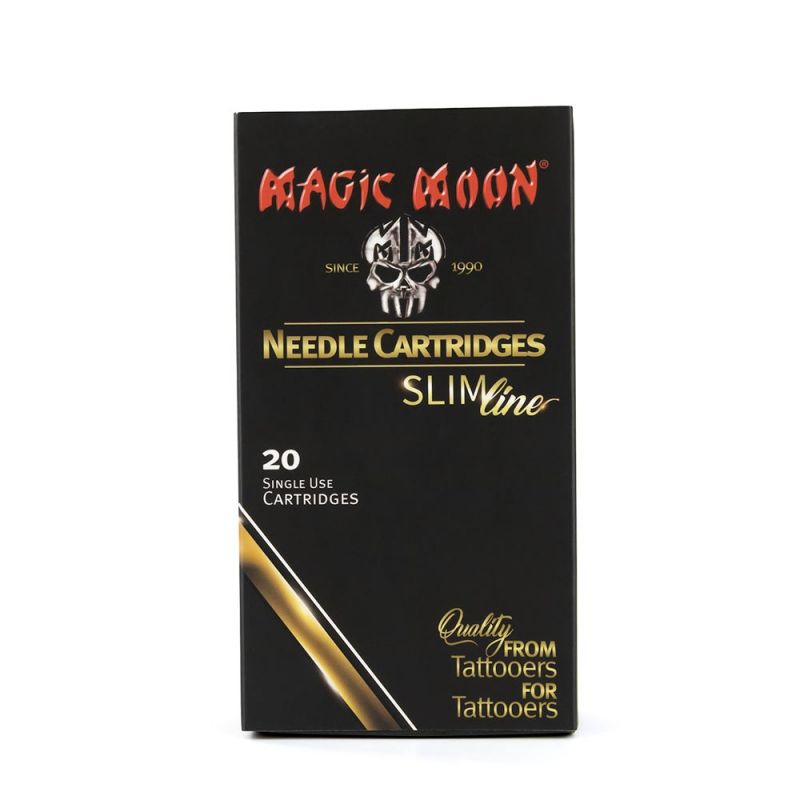 -15 POURCENTAGE - Magic Moon - SLRLLT - Slim Line - Round Liner, Long Taper - 20 pcs - 1/0.35 mm