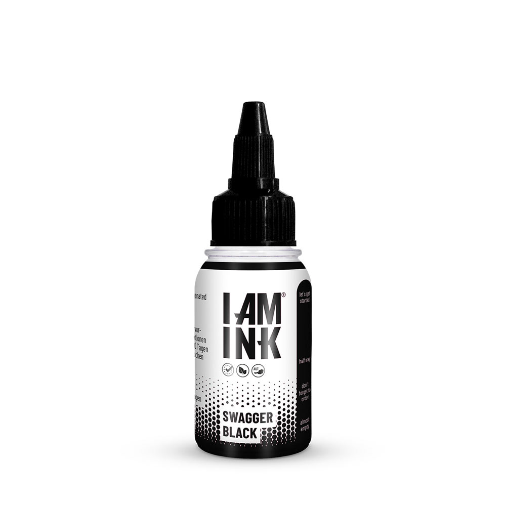 I AM INK Swagger Black 30ml Flasche