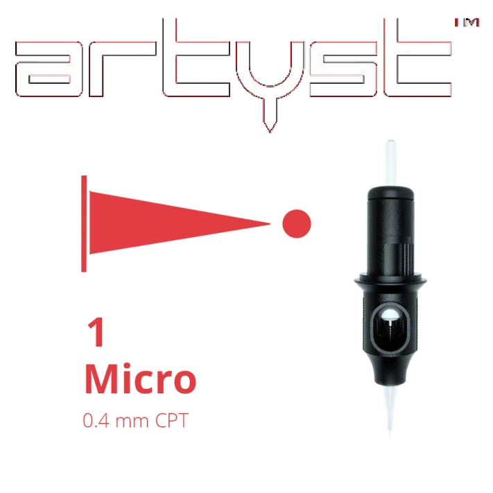 Artyst by Cheyenne - Safety Cartridges - 1 Micro Liner - 0.40 mm CT