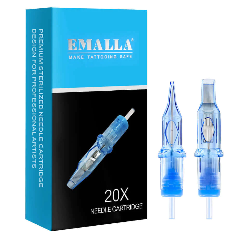 EMALLA Eliot Cartridges Round Liner Medium Taper Box 5/0.25mm  EMALLA Eliot Cartridges Round Liner Medium Taper Box 5/0.25mm 20 Stk