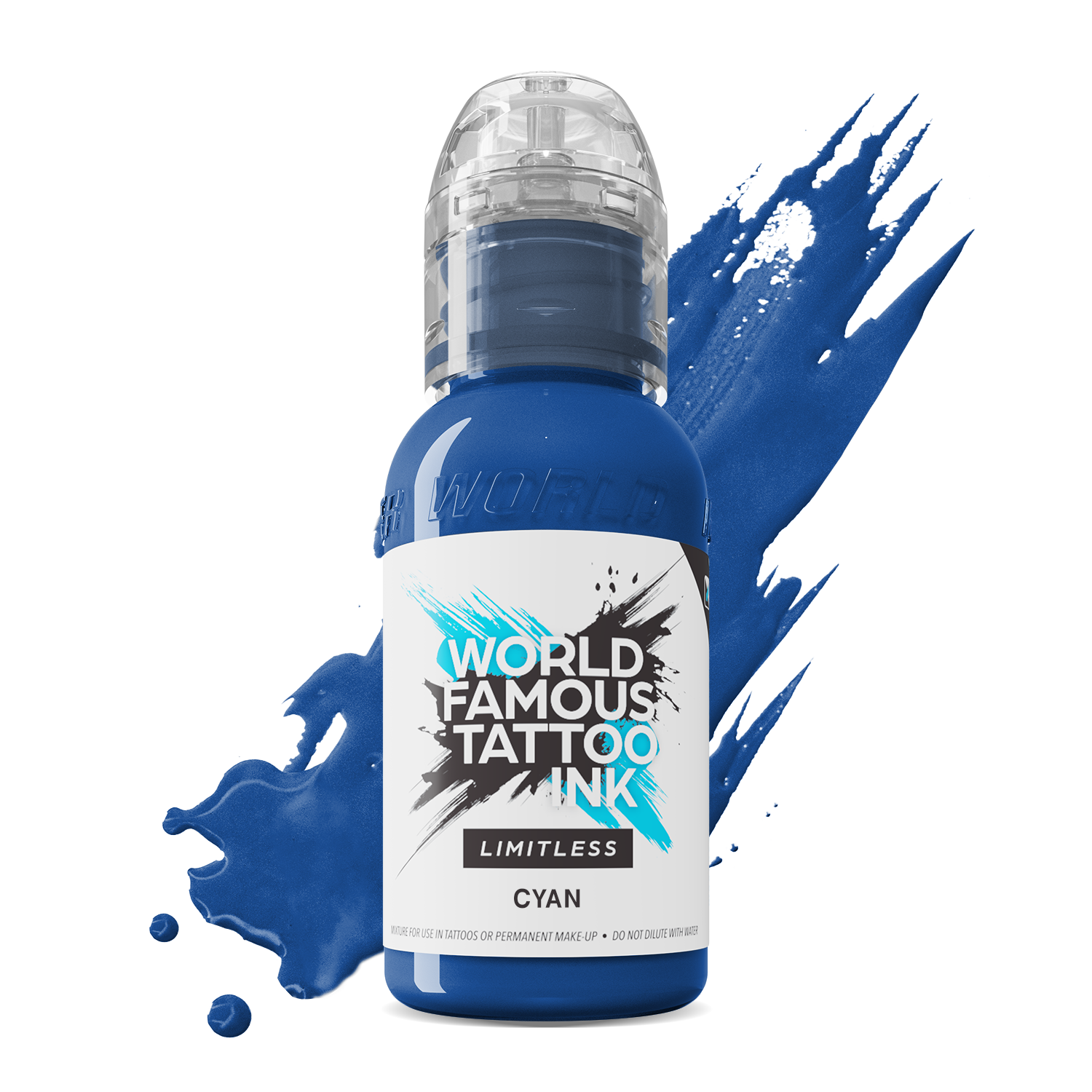 World Famous - Limitless Tattoo Ink - Cyan - 30 ml