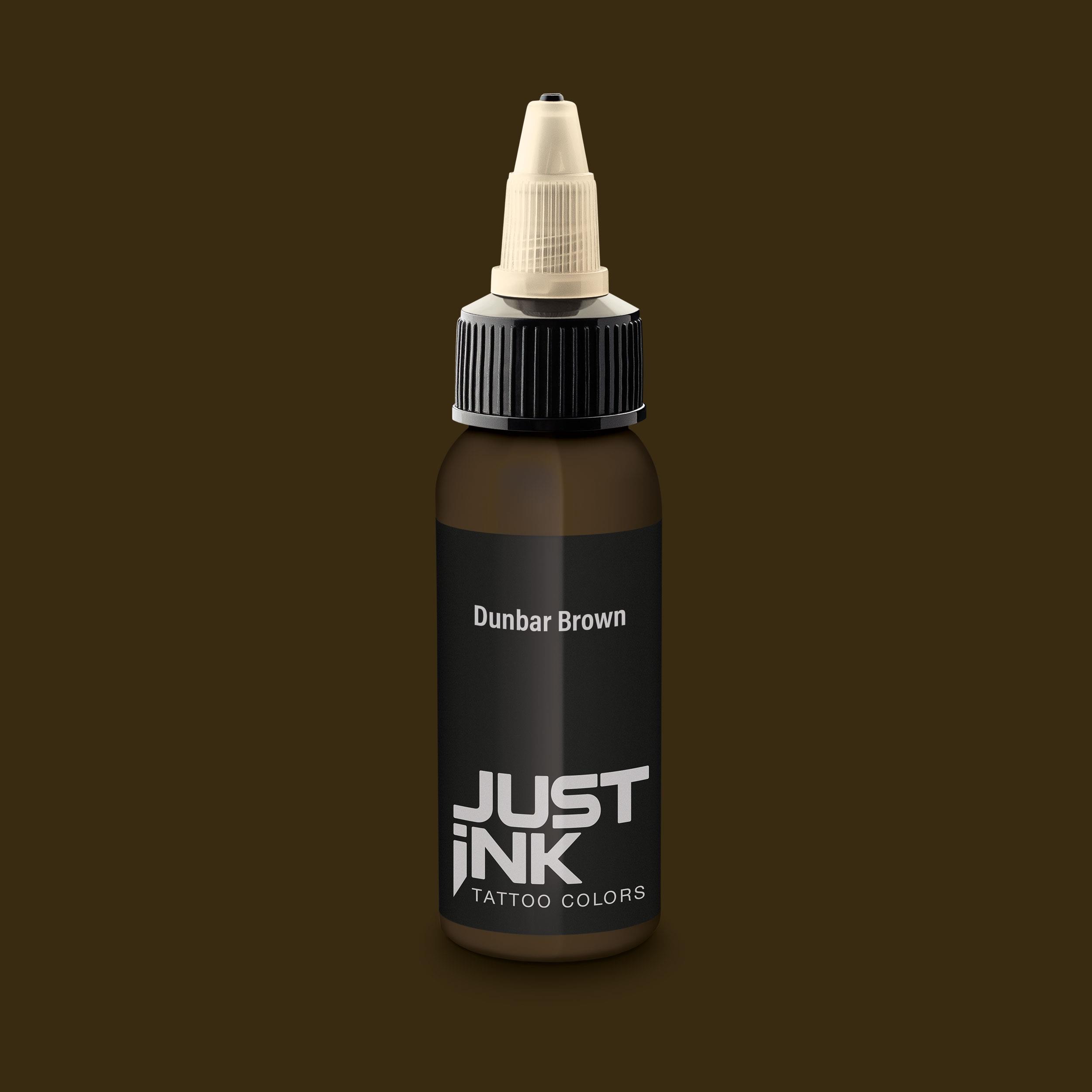 Just Ink - Tattoo Farbe - Dunbar Brown - 30 ml