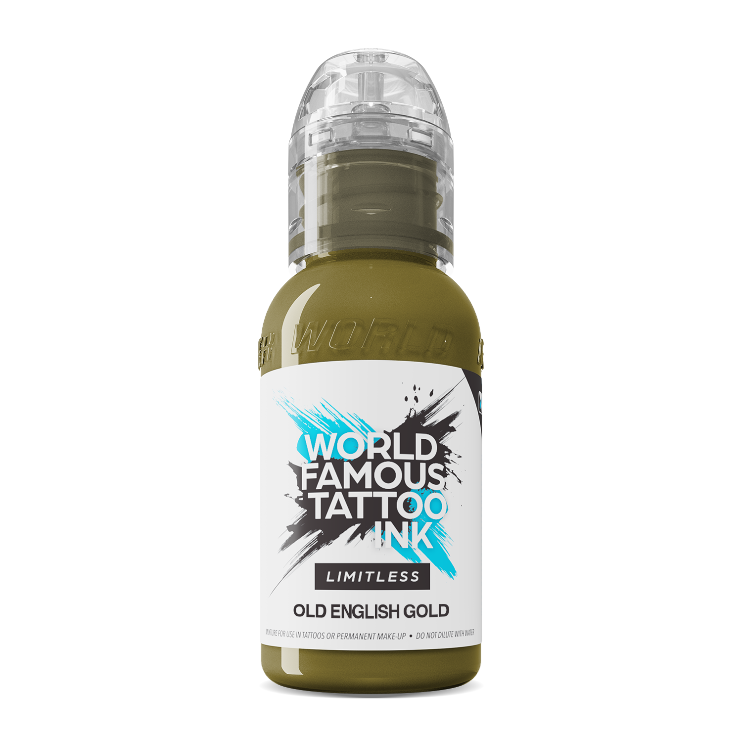 World Famous - Limitless Tattoo Ink - Jenna Kerr - Old English Gold - 30 ml