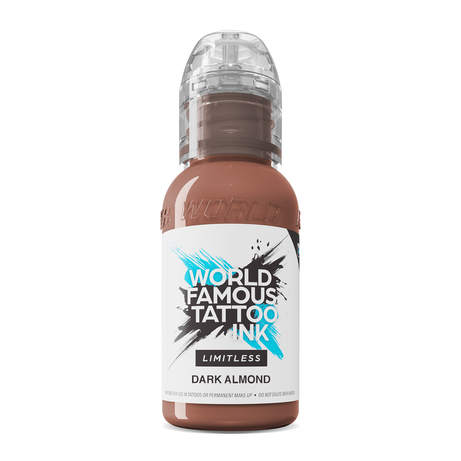 World Famous - Limitless Tattoo Ink - Pink Ribbon - Dark Almond - 30 ml