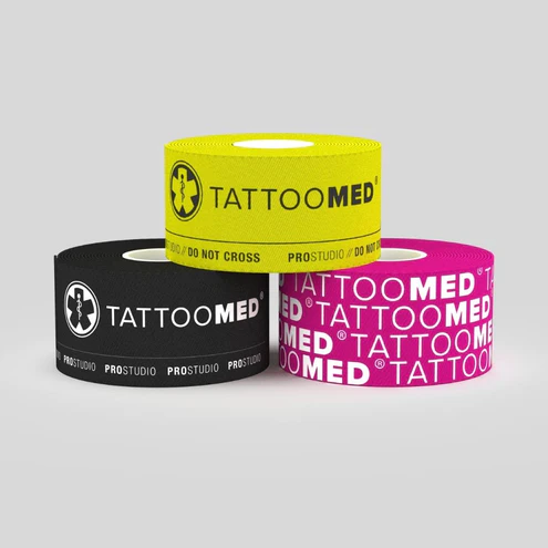 TattooMed Studio Pro Tape 5 Stk Gelb