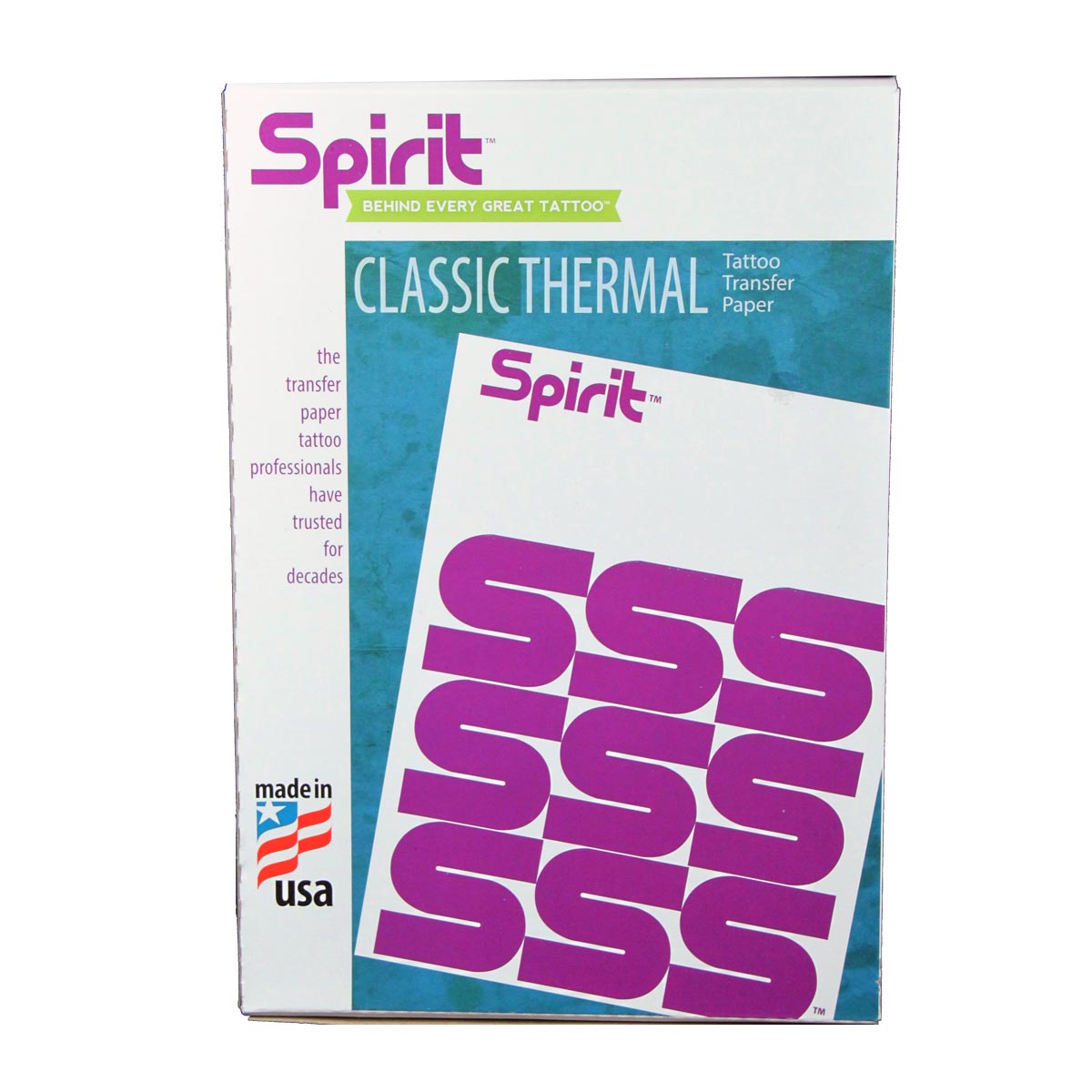 Spirit - Schablonenpapier - Classic Thermal - Lila - 21.6 cm x 27.9 cm - 100 Blatt