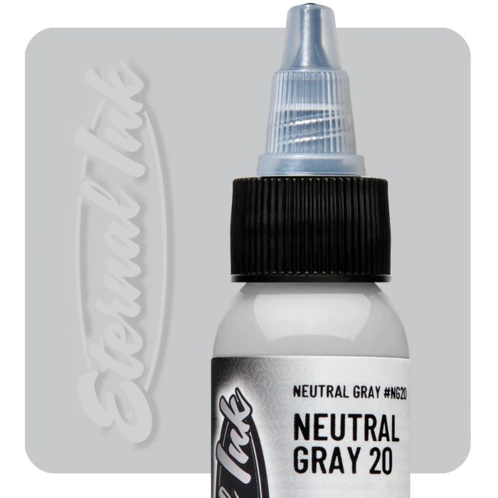 Eternal Ink - Tattoo Ink - 20% Neutral Gray - 60 ml