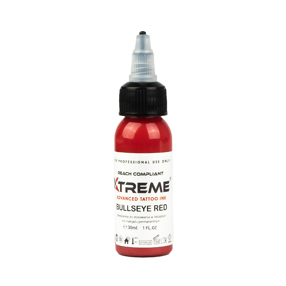 Xtreme Ink - Tattoo Farbe - Bullseye Red - 30 ml