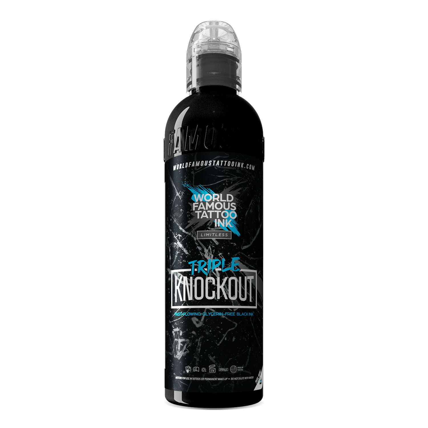 World Famous - Limitless Tattoo Ink - Triple Knockout - 120 ml