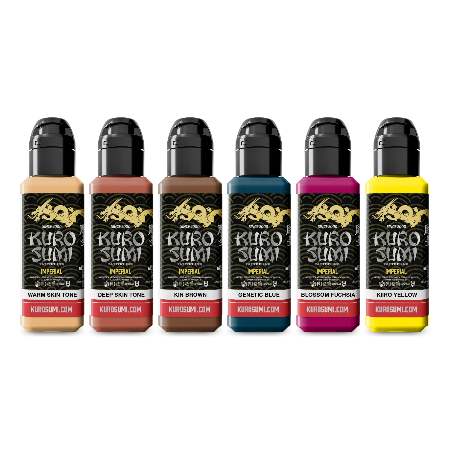 -15 PERCENT - Kuro Sumi - Imperial - Anime Set by Nicole Zulianello - 6 x 44 ml