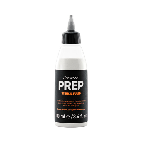 Cheyenne Prep Stencil Fluid 100ml  Cheyenne Prep Stencil Fluid 100ml Flasche