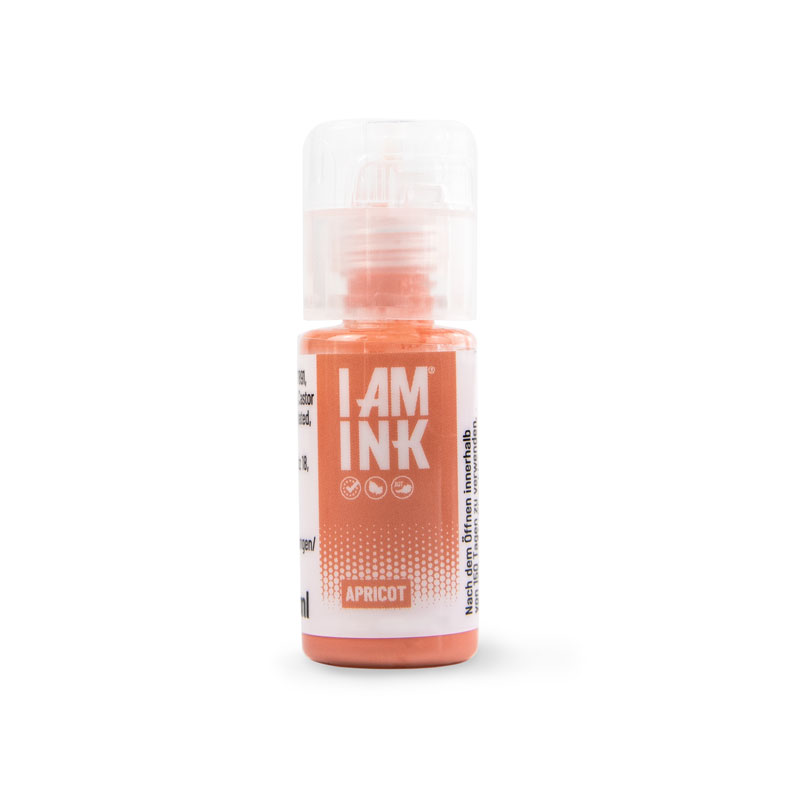I AM INK Apricot 10ml  I AM INK Apricot 10ml Flasche