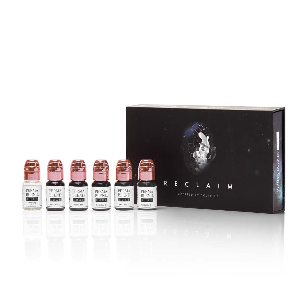 Perma Blend Luxe - Permanent Make Up Color - Stevey G. Reclaim Set - 6 x 15 ml