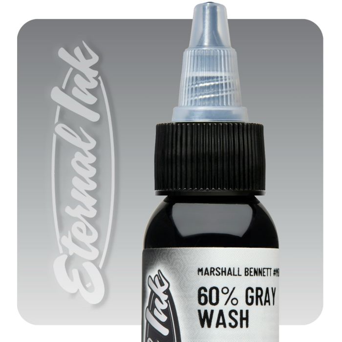 -25 PERCENT - Eternal Ink - Marshall Bennett 60% Gray Wash - 120 ml