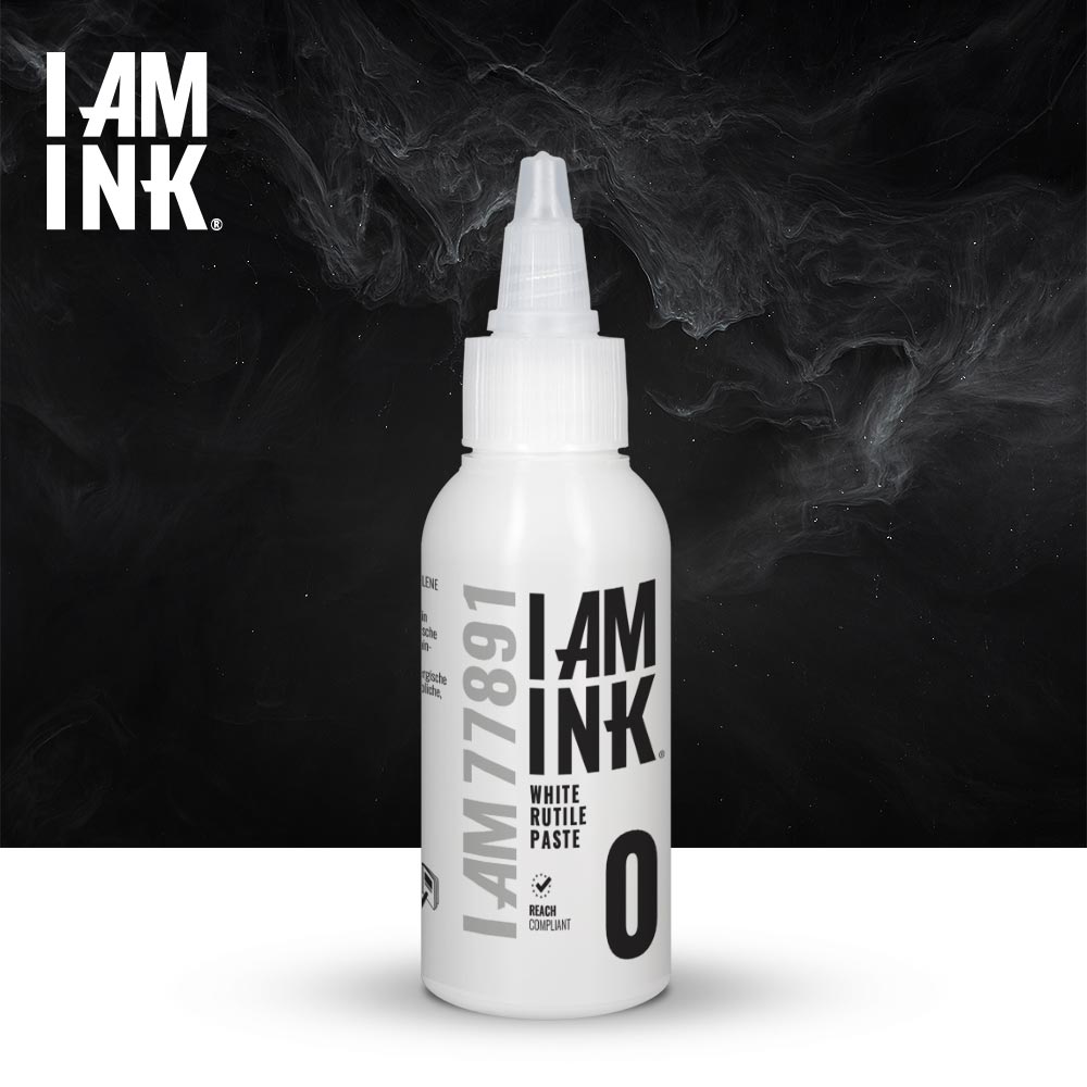 I AM INK - First Generation - 0 White Rutile Paste - 50 ml