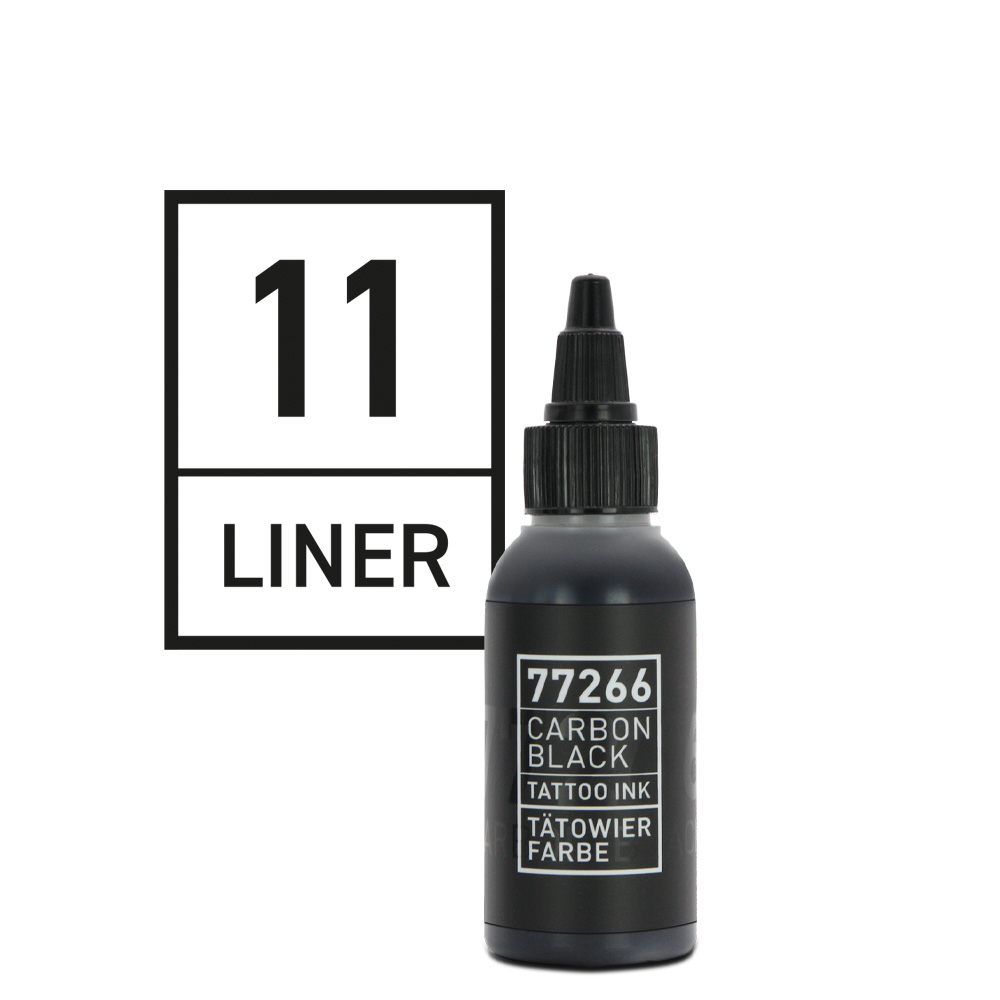 Carbon Black - Tattoo color - Liner 11 - 50 ml