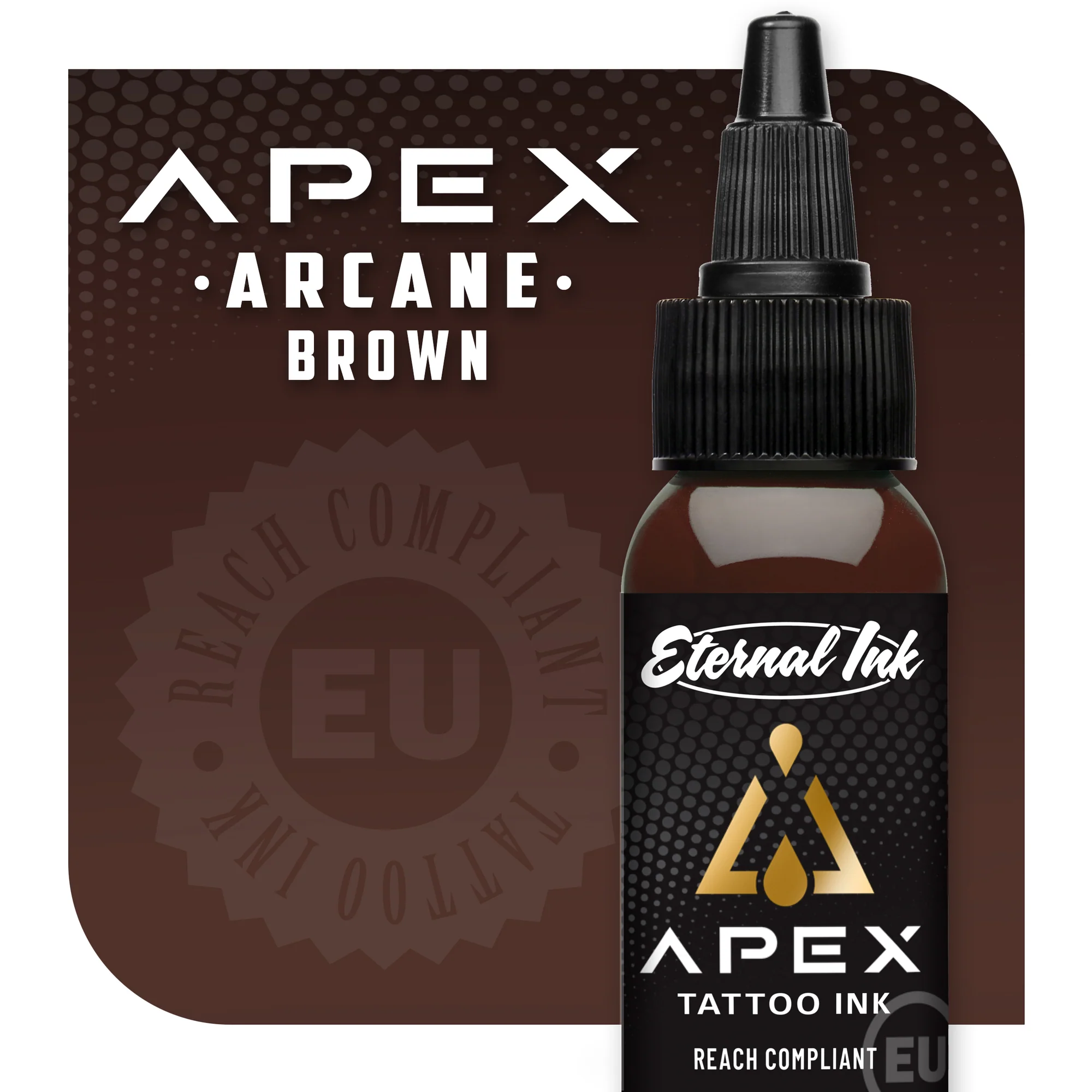 Eternal Ink - Tattoo Ink - APEX - Arcane Brown - 30 ml