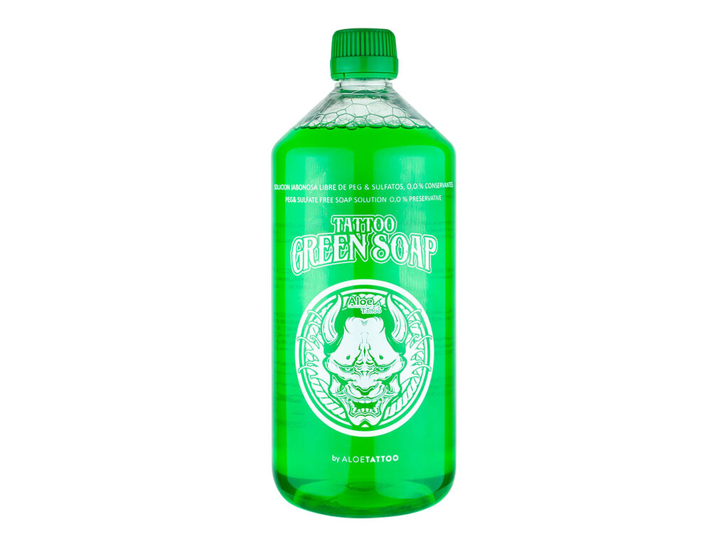 Aloe Tattoo - Green Soap - 1000 ml