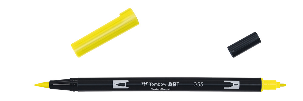 Tombow ABT Dual Brush Pen Process Yellow 055