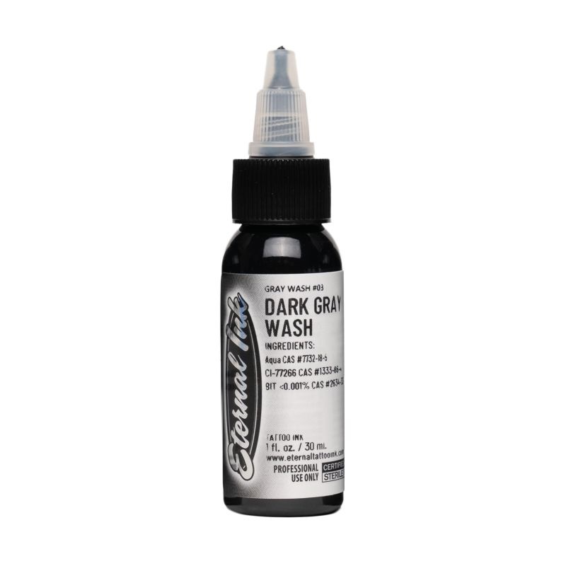 Eternal Ink - Tattoo Ink - Dark Gray Wash