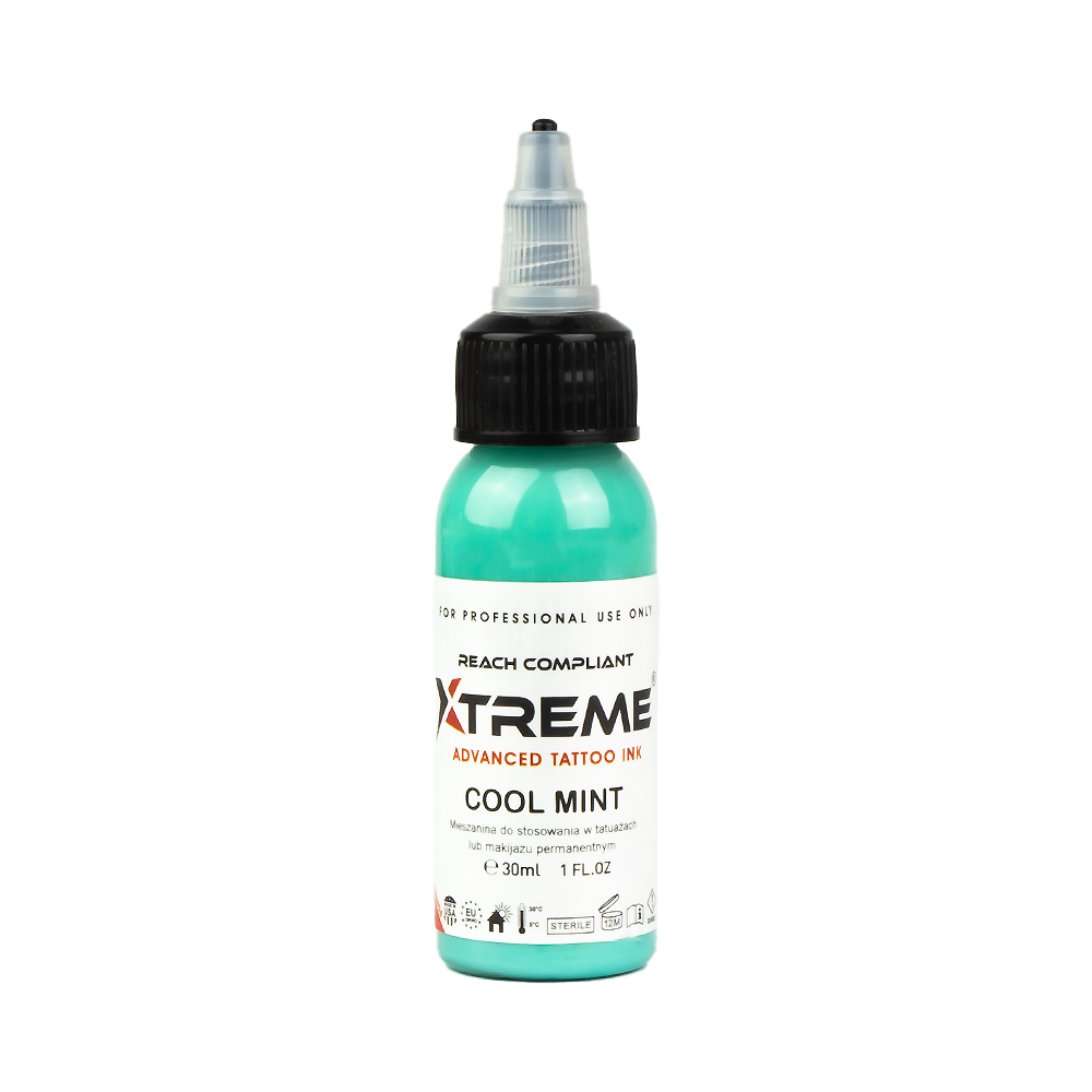 Xtreme Ink - Barva za tetoviranje - Cool Mint - 30 ml