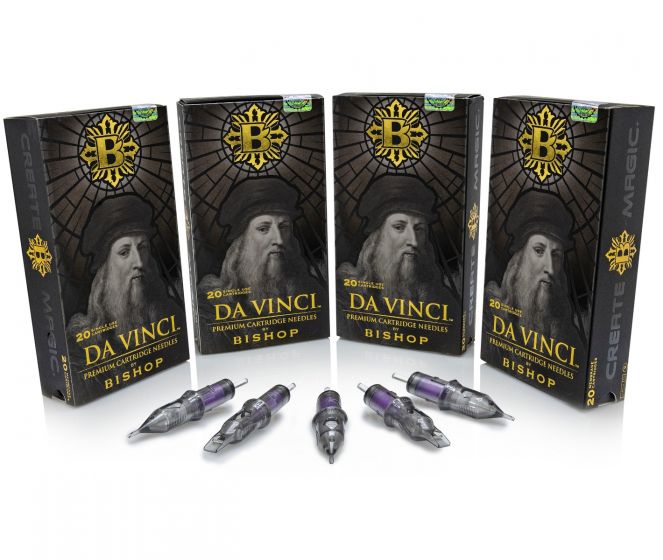 Bishop - Da Vinci V2 Cartridges - Round Shader - 20 pcs - 14/0.35 mm