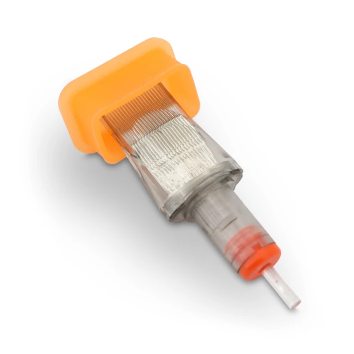 The Inked Army - XXL color caps - Wide foot rim - Orange - 12 x 22 mm - 80 pieces