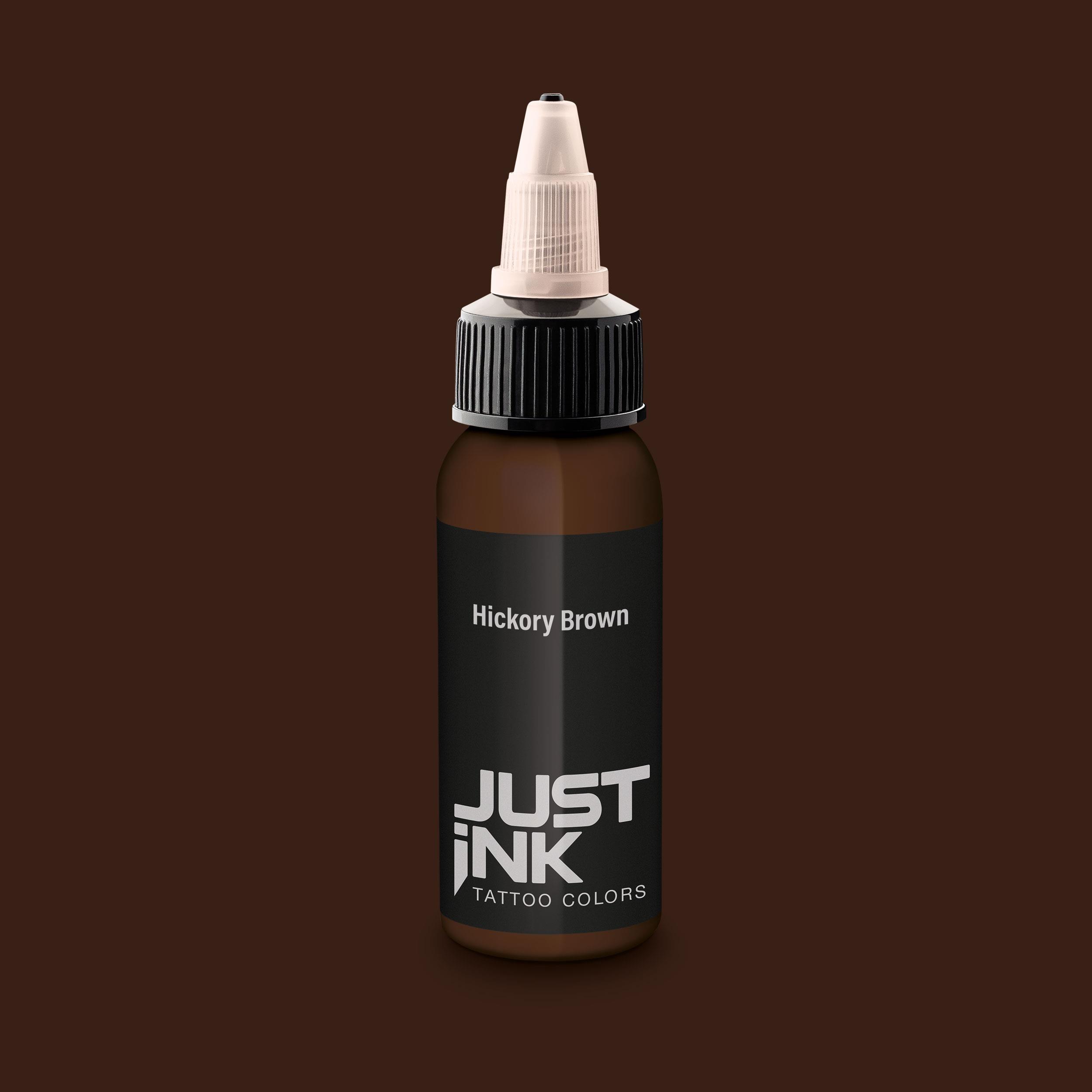 Just Ink - Tattoo Farbe - Hickory Brown - 30 ml