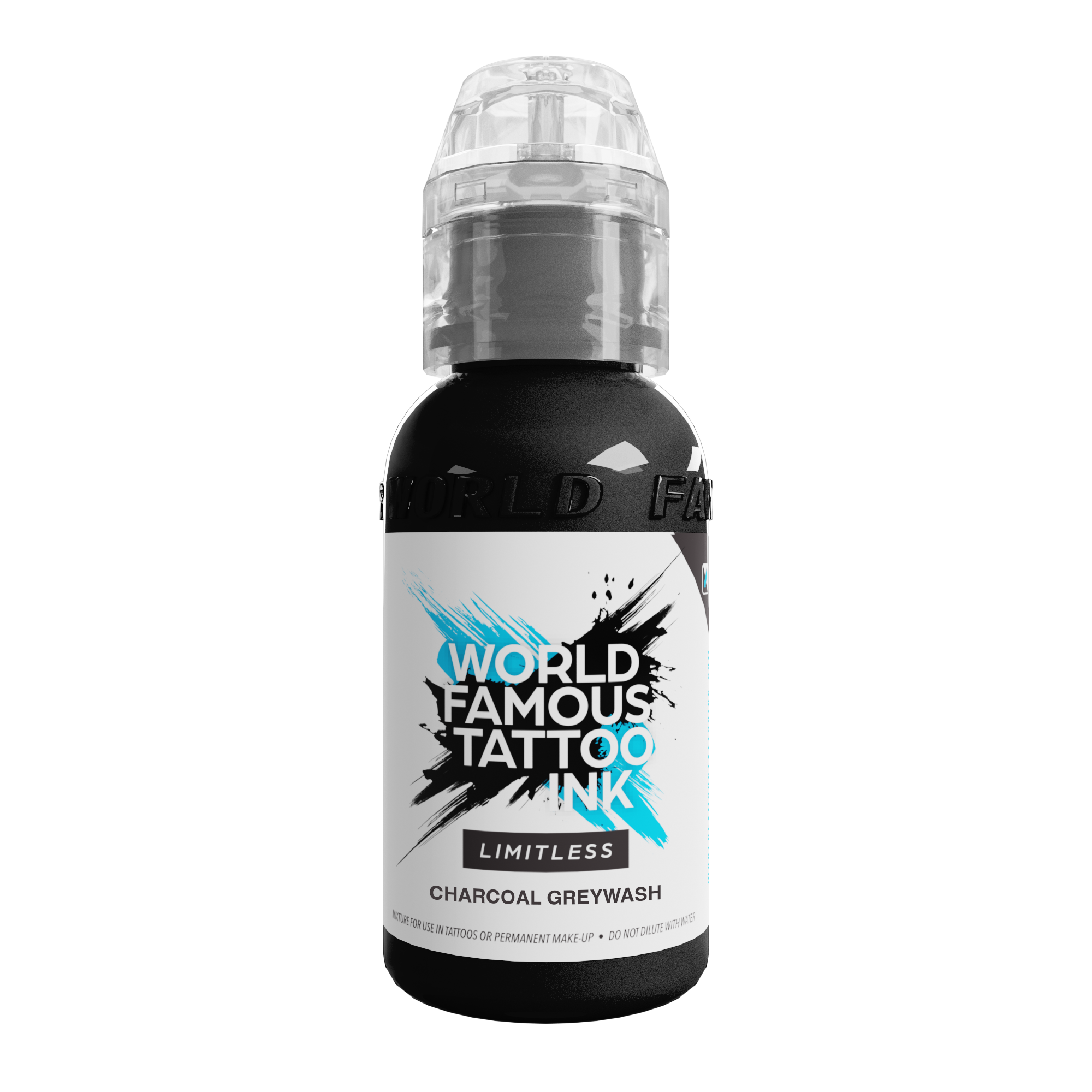 World Famous - Limitless Tattoo Ink - Charcoal Greywash - 30 ml