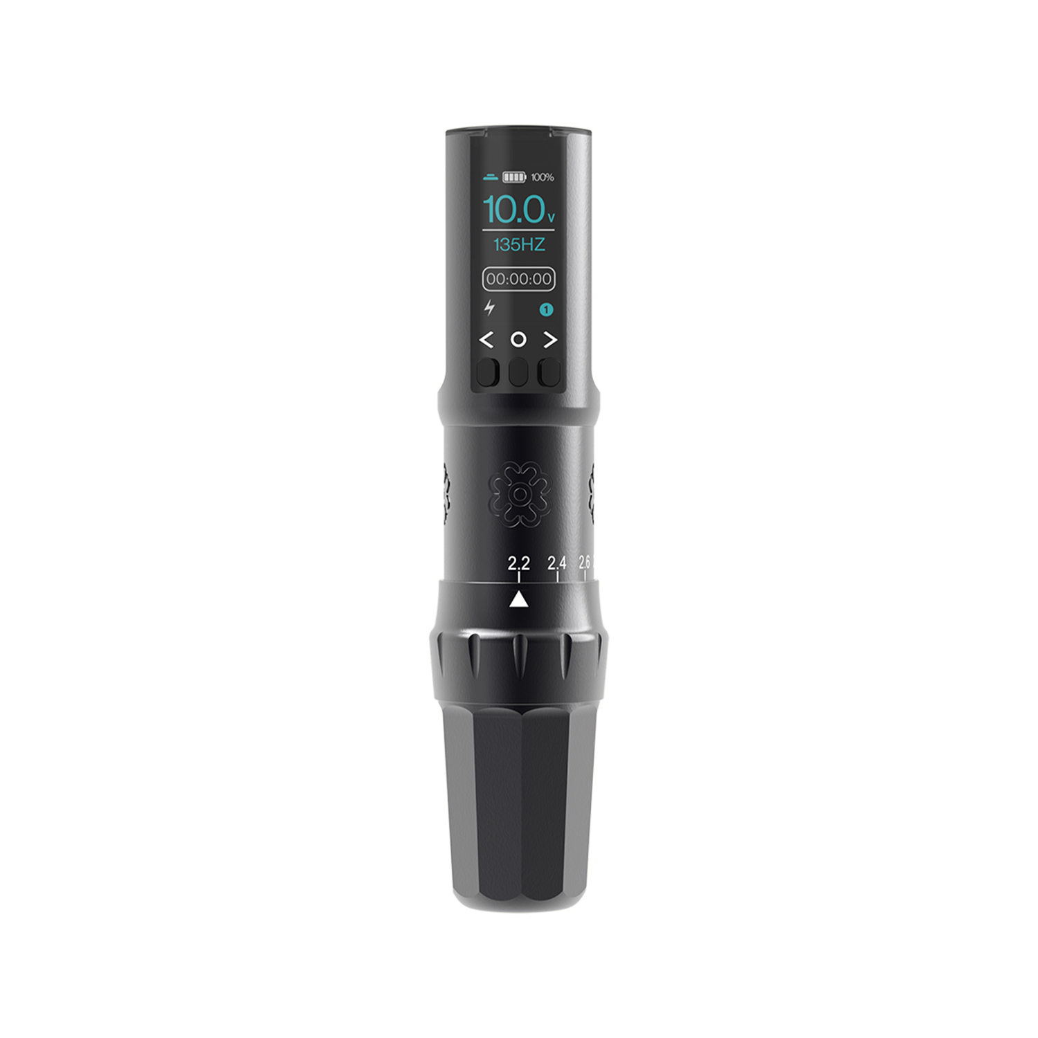 Microbeau E.L.B PMU Maschine mit einstellbarem Hub Matte Black