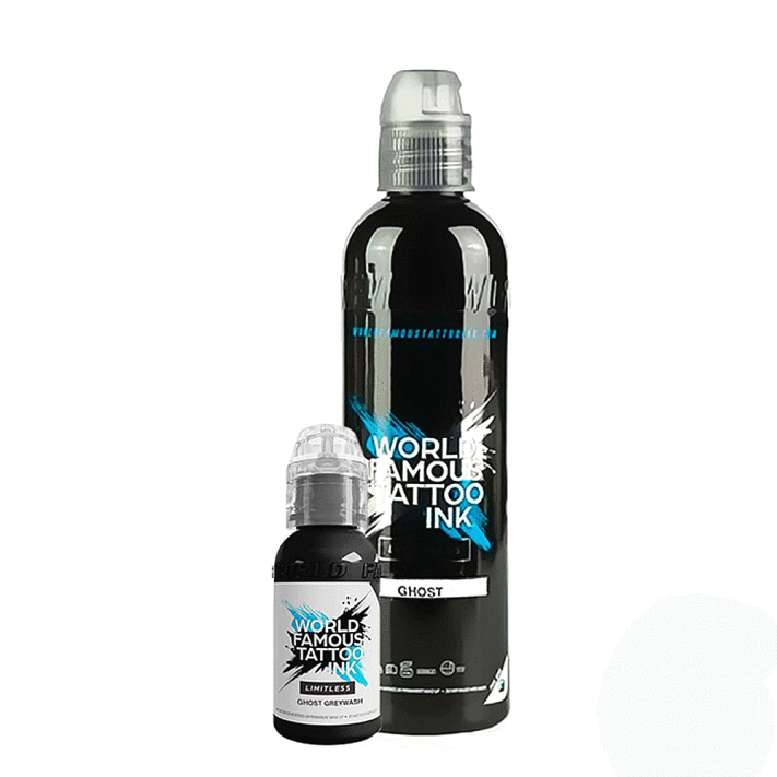 World Famous - Limitless Tattoo Ink - Ghost Greywash - 120 ml