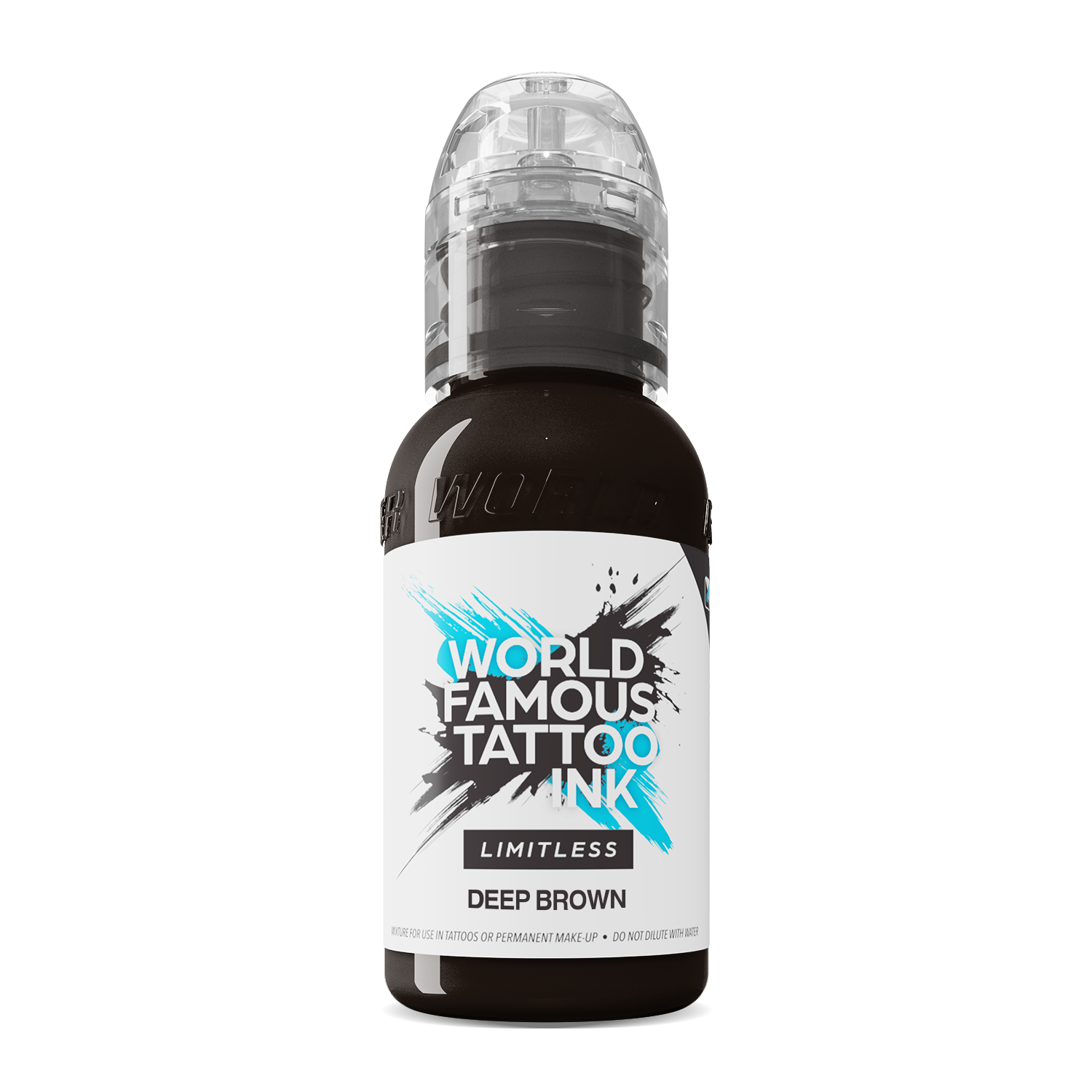 World Famous - Limitless Tattoo Ink - Deep Brown - 30 ml