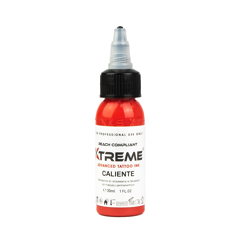 Tattoofarbe Xtreme Ink caliente Tattoofarbe Xtreme Ink caliente 30ml Flasche