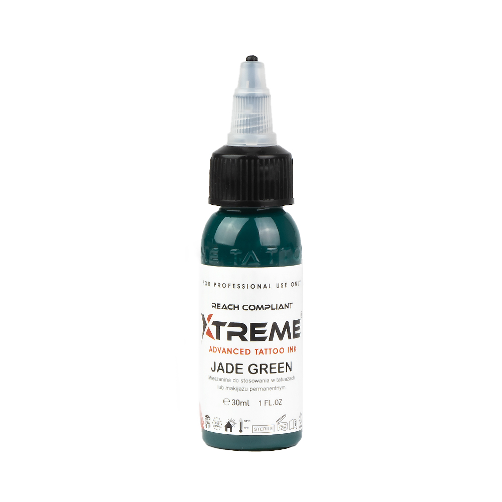 Xtreme Ink - Tattoo Farbe - Jade Green - 30 ml