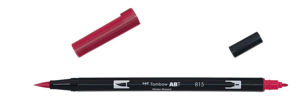 Tombow ABT Dual Brush Pen Cherry 815
