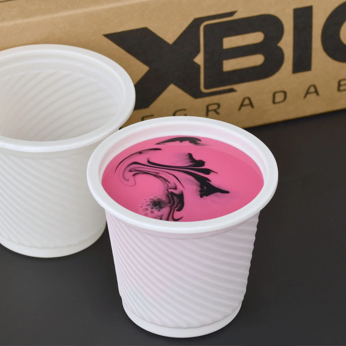 Sirius XBIO Water Cups (biodegradable) – 120 ml, 100 pieces