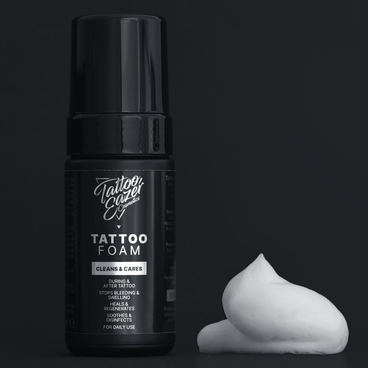 Tattoo Eazer - Tattoo Foam - Pump foam dispenser - 100 ml