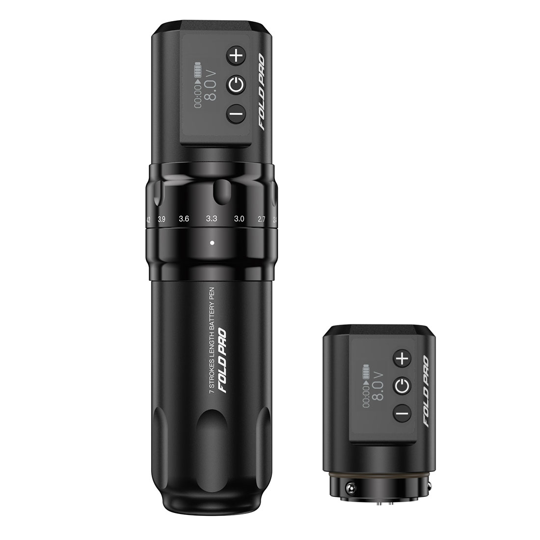 Dragonhawk Fold Pro Tattoo Pen Machine 2 Akkus