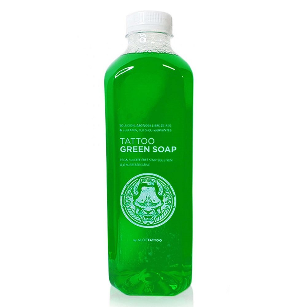 Aloe Tattoo - Green Soap - 1000 ml
