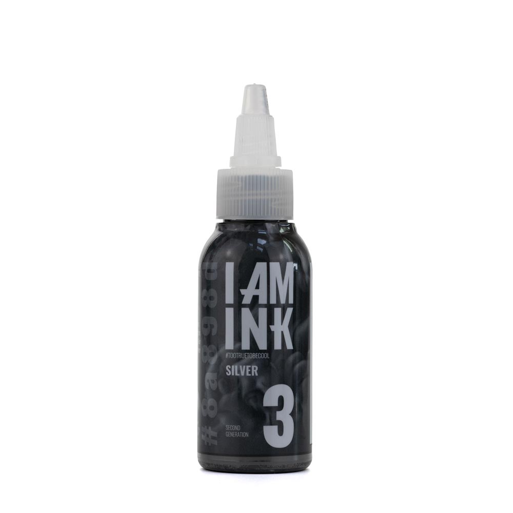 I AM INK - Second Generation  3 Silver - 50ml