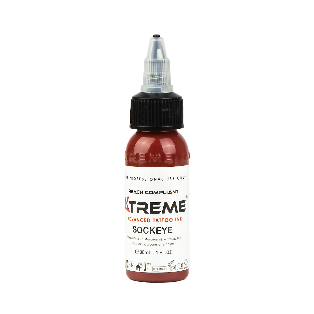 Tattoofarbe Xtreme Ink sockeye 30ml Flasche
