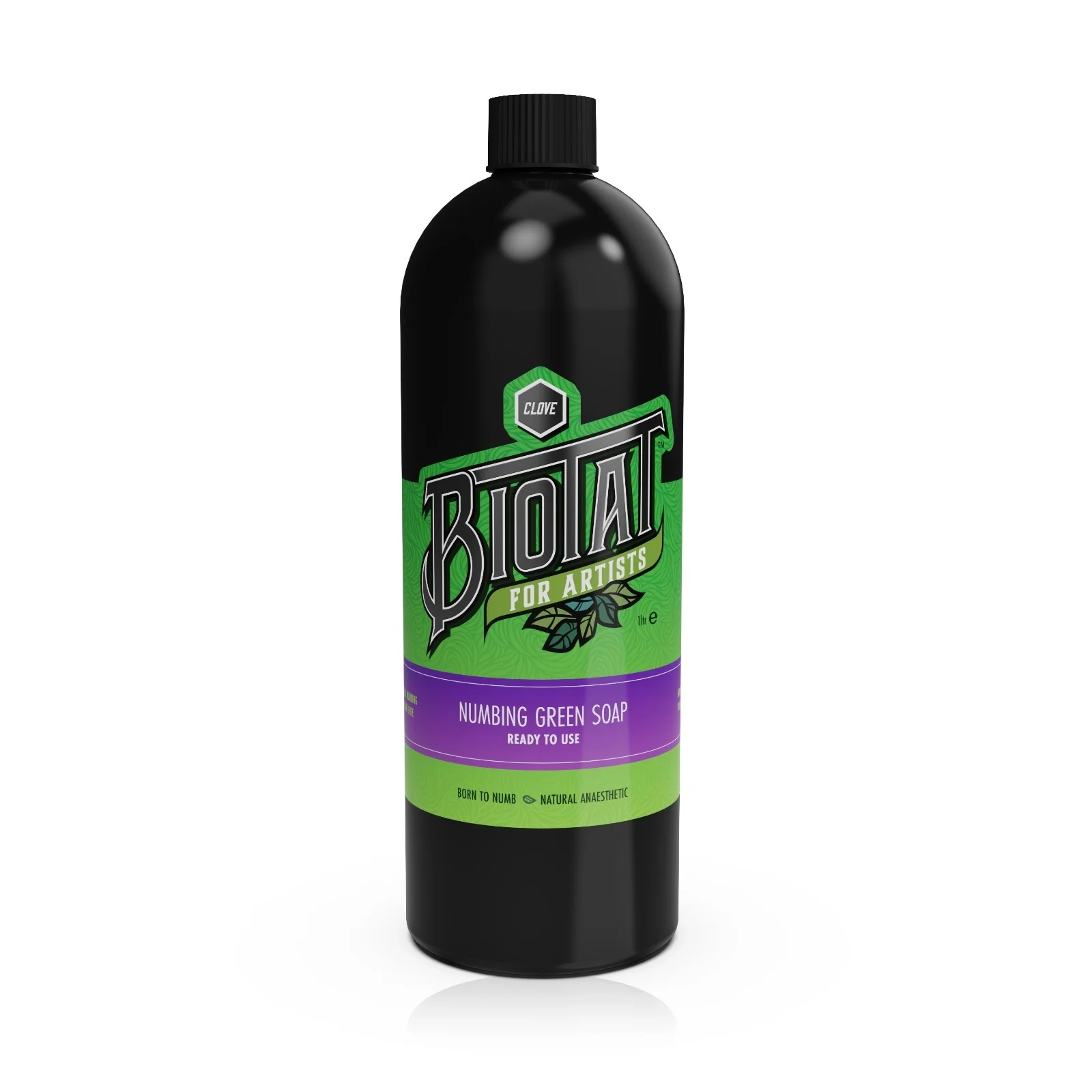 Biotat Numbing Tattoo Green Soap Ready To Use Refill Bottle 1000 ml